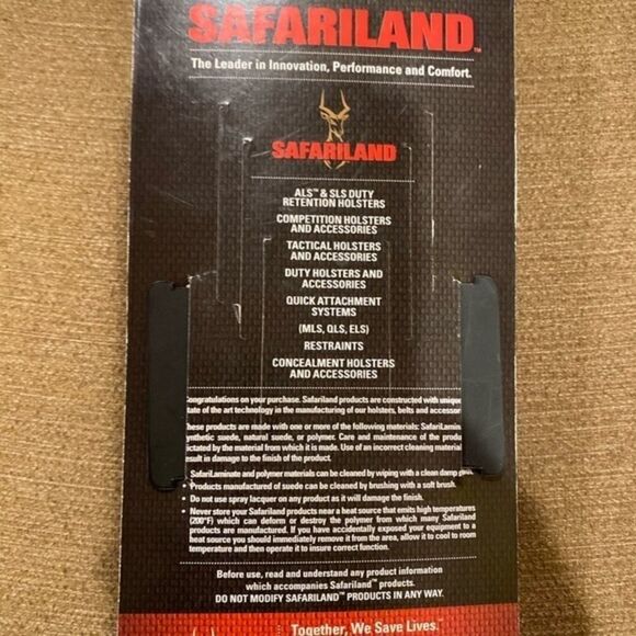 Safariland Expandable Police Baton Holster - Model 35 - Picture 6 of 6